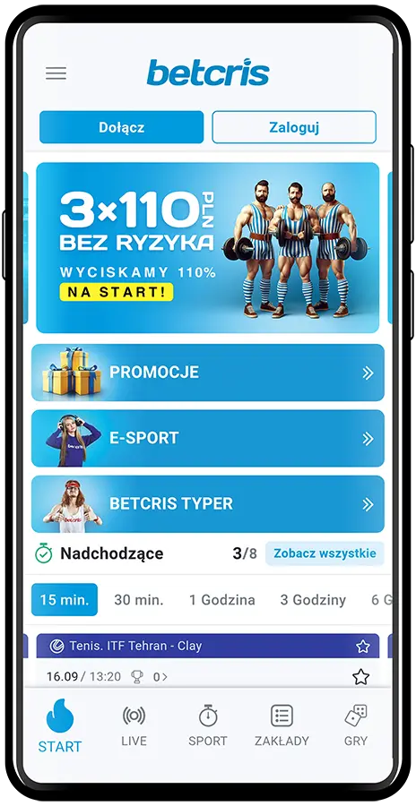 Aplikacja mobilna kasyna online Betcris